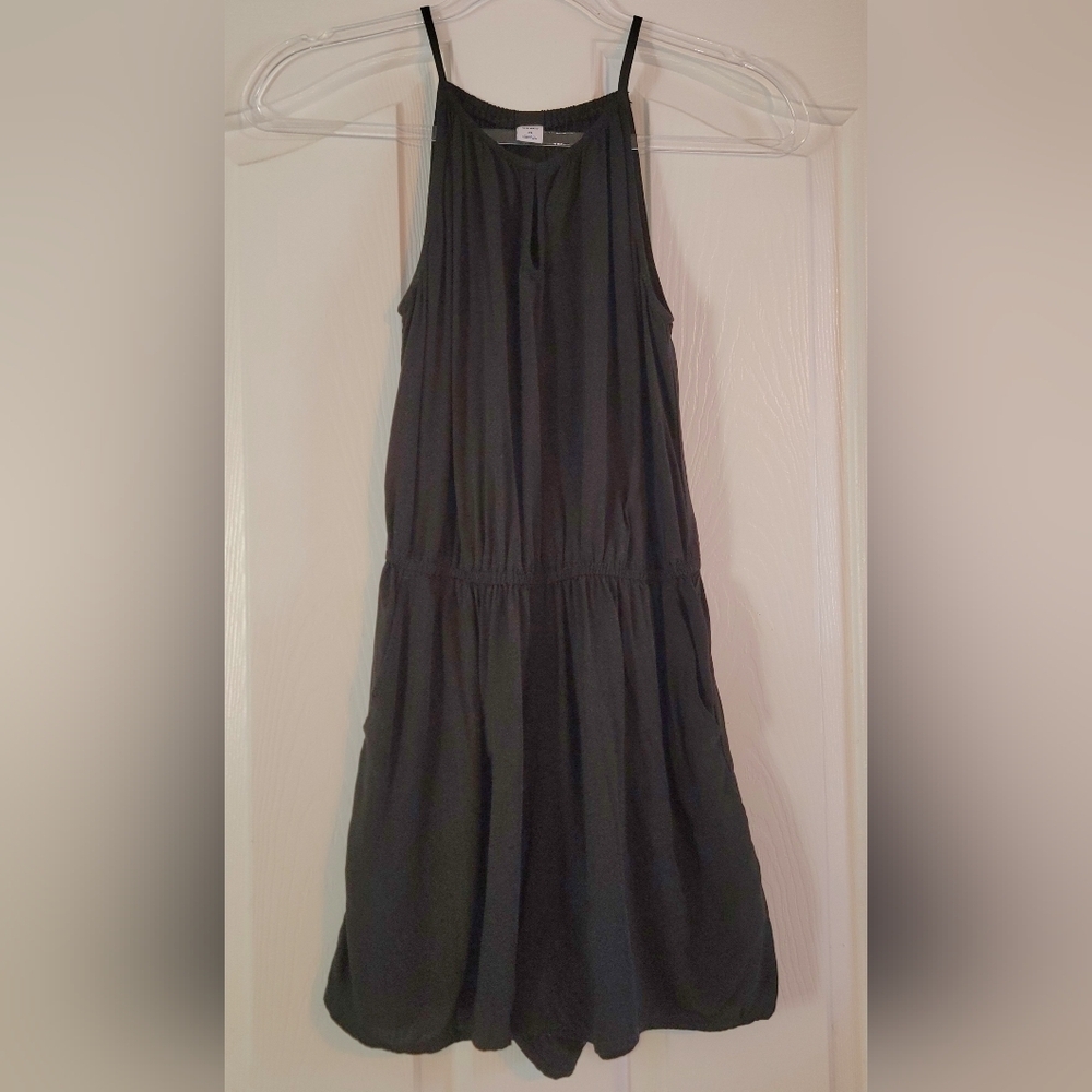 Old Navy Black Shorts Romper
